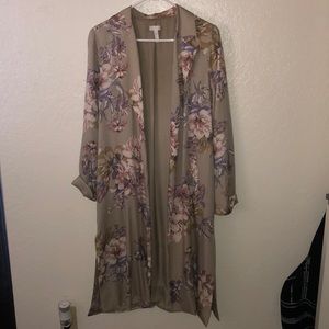 Leith floral duster